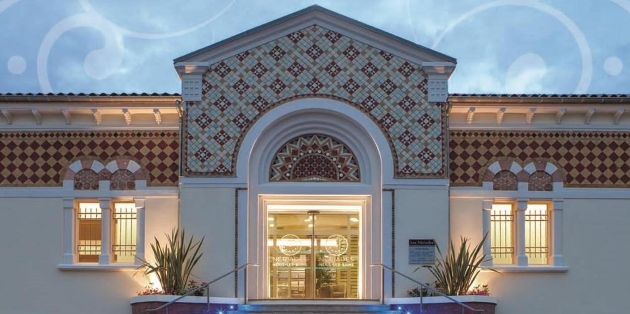 Residence Du Rhone Et Des Thermes Neris les Bains Bagian luar foto